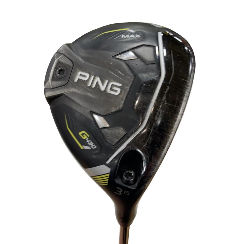 【中古】 ピン G430 MAX 3W フェアウェイウッド FW PING TOUR 2.0 CHROME 65(FW) (フレックスS) メンズ 男性用 右利き 右用 Cランク ゴルフクラブ