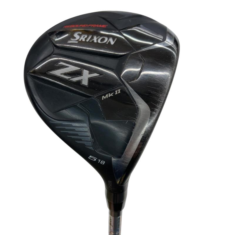 【中古】 ダンロップ SRIXON ZX Mk II 5W フェアウェイウッド FW Diamana ZX-II 50 (フレックスS) メンズ 男性用 右利き 右用 Cランク ゴルフクラブ