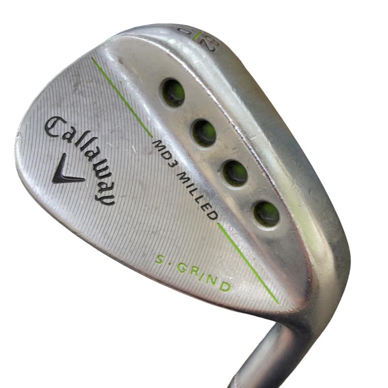 【中古】 キャロウェイ MD 3 Crメッキ 52°/10°S ウェッジ WG Dynamic Gold (フレックスS) メンズ 成人男性用 右利き 右用 C位置づける ゴルフ野球クラブ