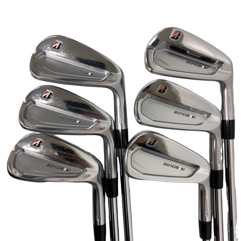 【中古】 ブリヂストン TOUR B 201CB 6S アイアン仕掛ける IR NS PRO MODUS3 TOUR105 (フレックスS) メンズ 成人男性用 右利き 右用 C序列付ける ゴルフ野球クラブ