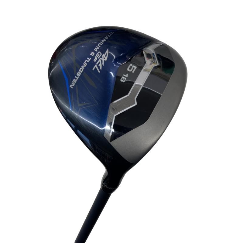 【中古】 つるや AXEL GF 5W フェアウェイウッド FW GF VANQUISH(フェアウェイ) (フレックスR) メンズ 男性用 右利き 右用 Cランク ゴルフクラブ