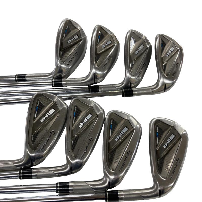 【中古】 テーラーメイド SIM2 MAX 8S アイアンセット IR KBS MAX MT85 JP (フレックスS) メンズ 男性用 右利き 右用 Cランク ゴルフクラブ 54,088円