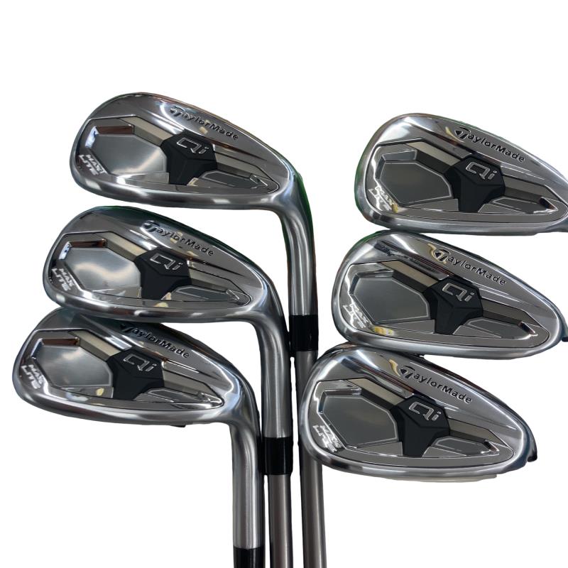 【中古】 仕立て屋お手伝いさん Qi MAX LITE(2026) 6S アイアン仕掛ける IR REAX 45(Qi4D IR) (フレックスSR) メンズ 成人男性用 右利き 右用 B価値づける ゴルフ野球クラブ