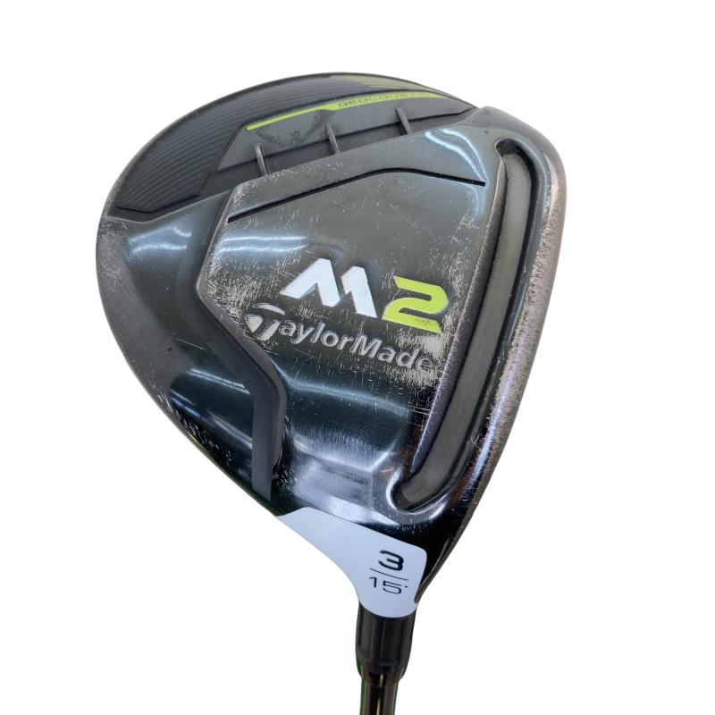 【中古】 テーラーメイド M2(2017) 3W USA フェアウェイウッド FW REAX 55(M2 2017FW) (フレックスR) メンズ 男性用 右利き 右用 Cランク ゴルフクラブ