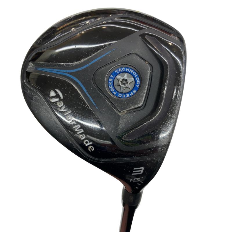 【中古】 テーラーメイド JET SPEED 3W フェアウェイウッド FW TM1-214(フェアウェイ) (フレックスR) メンズ 男性用 右利き 右用 Cランク ゴルフクラブ