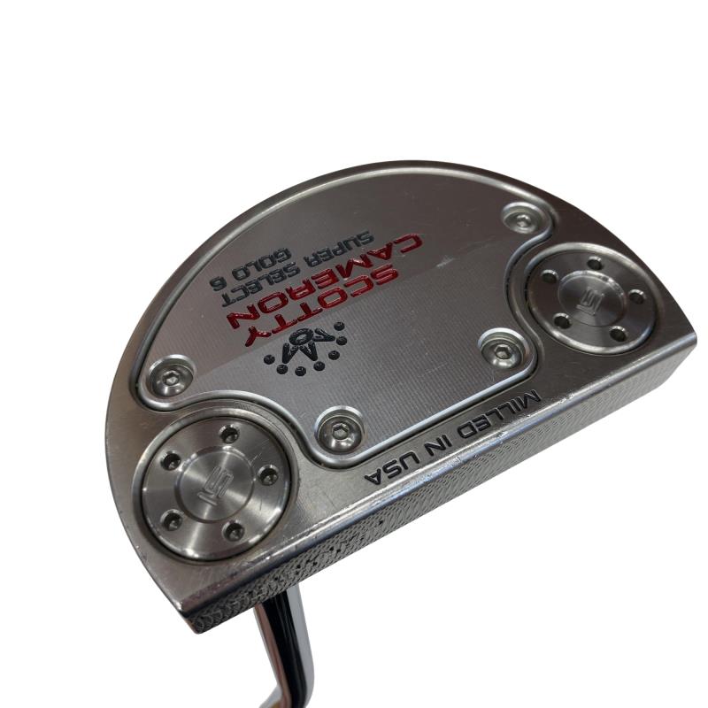 【中古】 タイトリスト SCOTTY CAMERON SUPER SELECT GOLO 6 34インチ パター PT スチール (フレックスその他) メンズ 男性用 右利き 右用 Cランク ゴルフクラブ