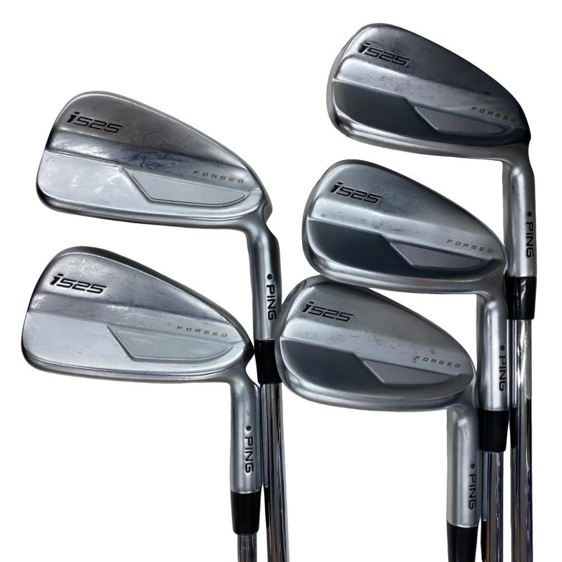【中古】 ピン i525 5S アイアン書き割り IR NS PRO ZELOS 7 (フレックスS) メンズ 成人男性用 右利き 右用 C位置づける ゴルフ野球クラブ