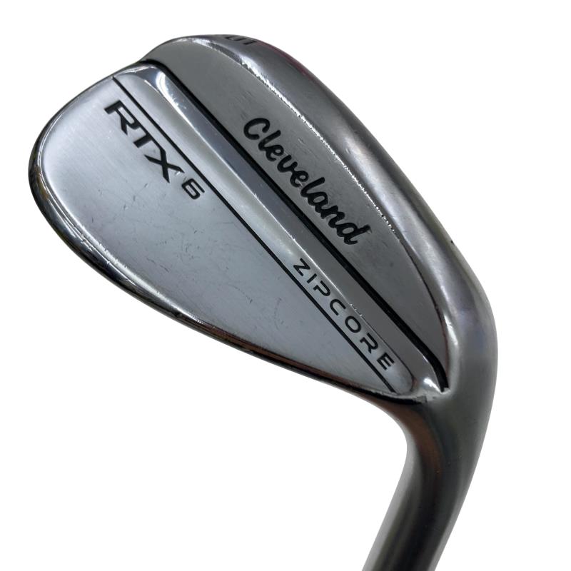 【中古】 クリーブランド Cleveland RTX-6 ZIPCORE ツアーサテン 56°/10° MID ウェッジ WG Dynamic Gold (フレックスS) メンズ 男性用 右利き 右用 Cランク ゴルフクラブ