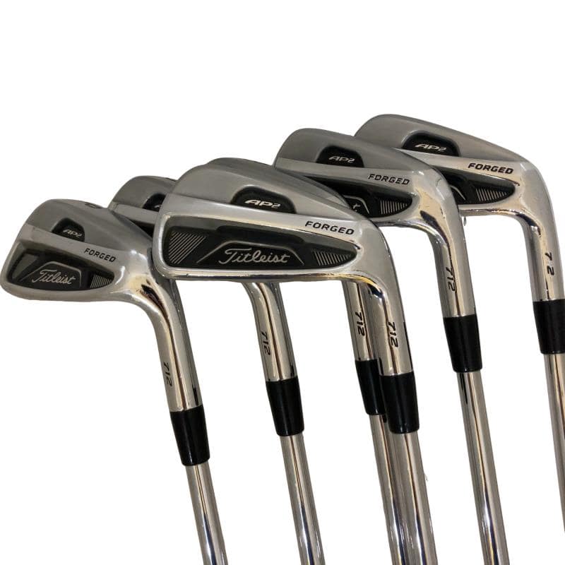 【中古】 タイトリスト Titleist AP2 712 6S アイアン仕掛ける IR NS PRO 950GH (フレックスS) メンズ 成人男性用 右利き 右用 C序列付ける ゴルフ野球クラブ