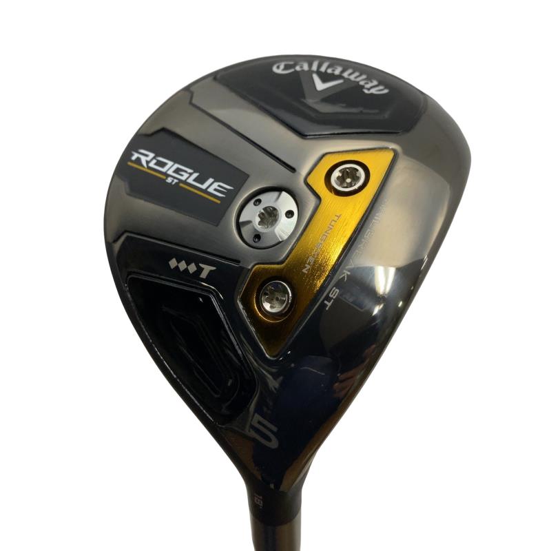 【中古】 キャロウェイ ROGUE ST ◆◆◆ T 5W フェアウェイウッド FW 純正特注シャフト (フレックスS) メンズ 男性用 右利き 右用 Bランク ゴルフクラブ