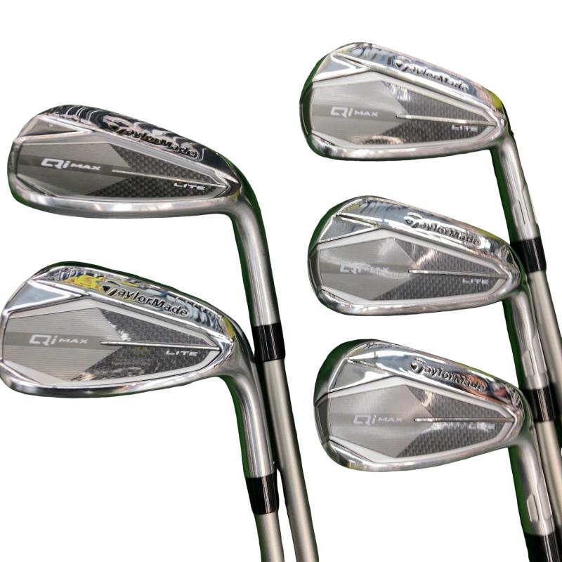 【中古】 仕立て屋お手伝いさん Qi MAX LITE 5S アイアン仕掛ける IR AIR SPEEDER TM(Qi35 IR) (フレックスSR) メンズ 成人男性用 右利き 右用 C価値づける ゴルフ野球クラブ