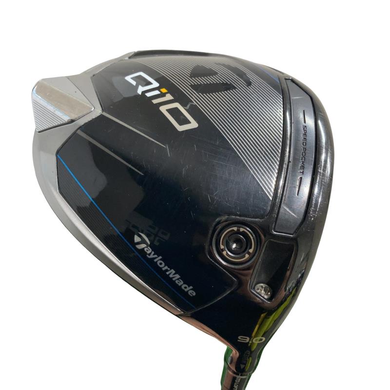【中古】 テーラーメイド Qi10 9&deg; ドライバー DR Diamana BLUE TM50(Qi10 DR) (フレックスS) メンズ 男性用 右利き 右用 Cランク ゴルフクラブ｜ゴルフパートナー 中古クラブ店