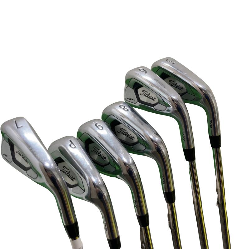 【中古】 タイトリスト Titleist AP3 718 6S アイアン書き割り IR NS PRO MODUS3 TOUR105 (フレックスS) メンズ 成人男性用 右利き 右用 C位置づける ゴルフ野球クラブ