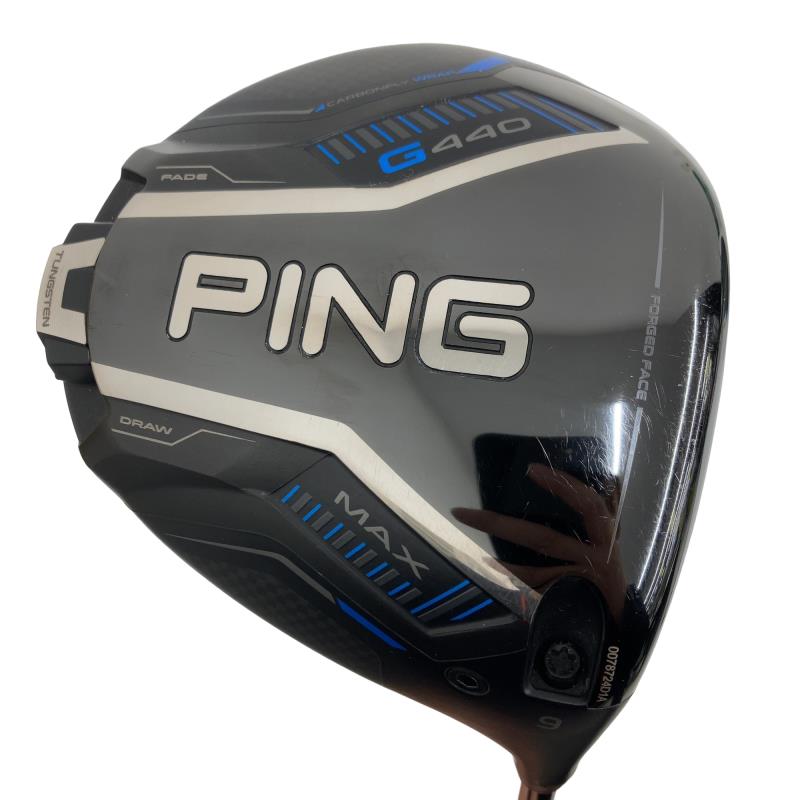 【中古】 ピン G440 MAX  9° １番ウッド DR PING TOUR 2.0 BLACK 75(DR) (フレックスS) メンズ 成人男性用 右利き 右用 C序列付ける ゴルフ野球クラブ