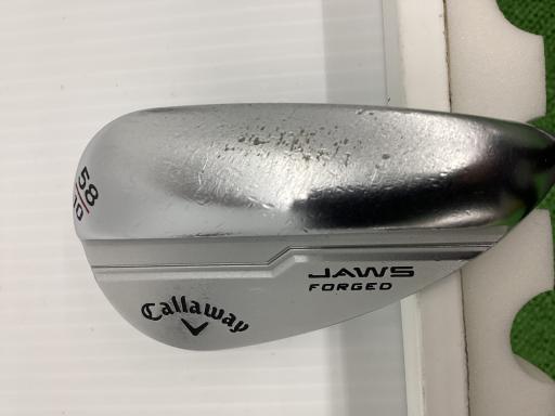 【中古】 キャロウェイ JAWS FORGED クロム 58°/10° ウェッジ WG NS PRO 950GH neo (フレックスS) メンズ 男性用 右利き 右用 Cランク ゴルフクラブ