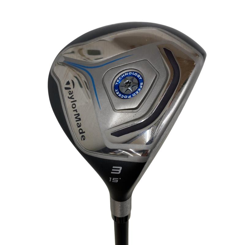 【中古】 テーラーメイド JET SPEED 3W USA フェアウェイウッド FW MATRIX VELOX T 69 (フレックスS) メンズ 男性用 右利き 右用 Cランク ゴルフクラブ
