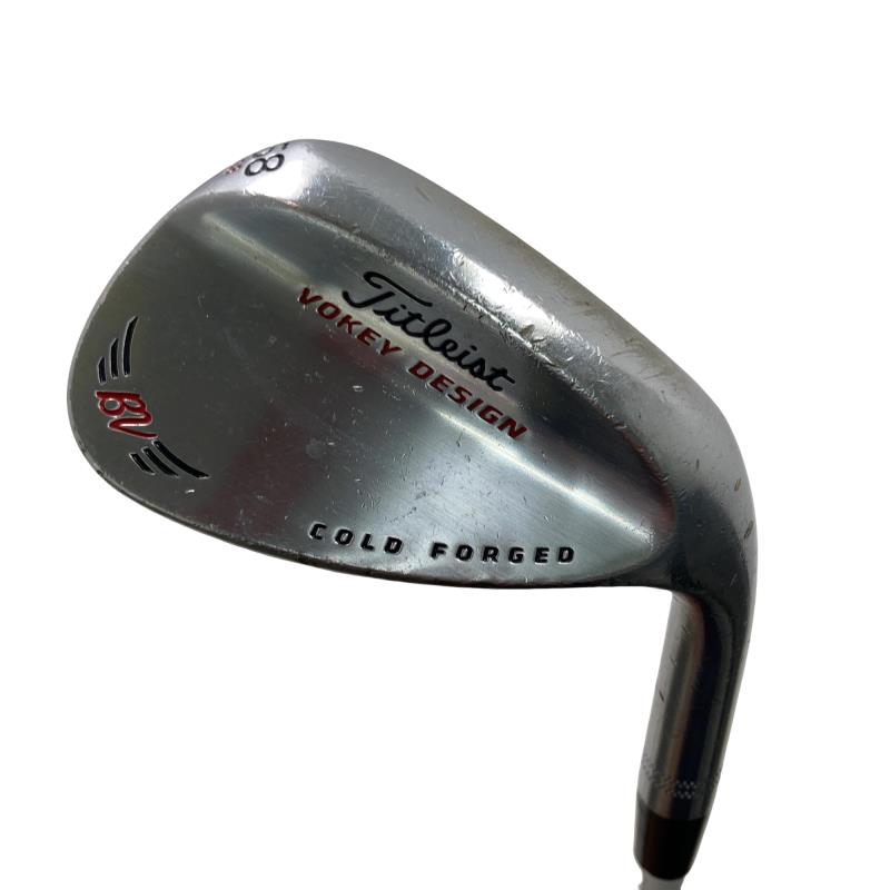 【中古】 タイトリスト VOKEY COLD FORGED 58°/08° ウェッジ WG Dynamic Gold (フレックスS) メンズ 男性用 右利き 右用 Dランク ゴルフクラブ
