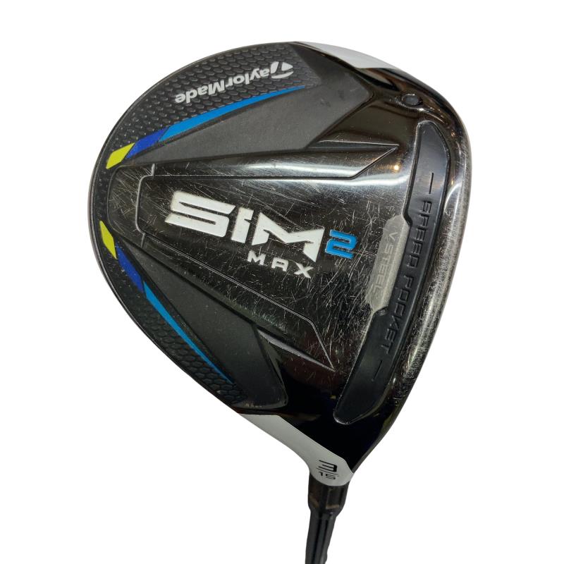 【中古】 テーラーメイド SIM2 MAX 3W フェアウェイウッド FW TENSEI BLUE TM50(SIM2 FW) (フレックスS) メンズ 男性用 右利き 右用 Cランク ゴルフクラブ｜ゴルフパートナー 中古クラブ店