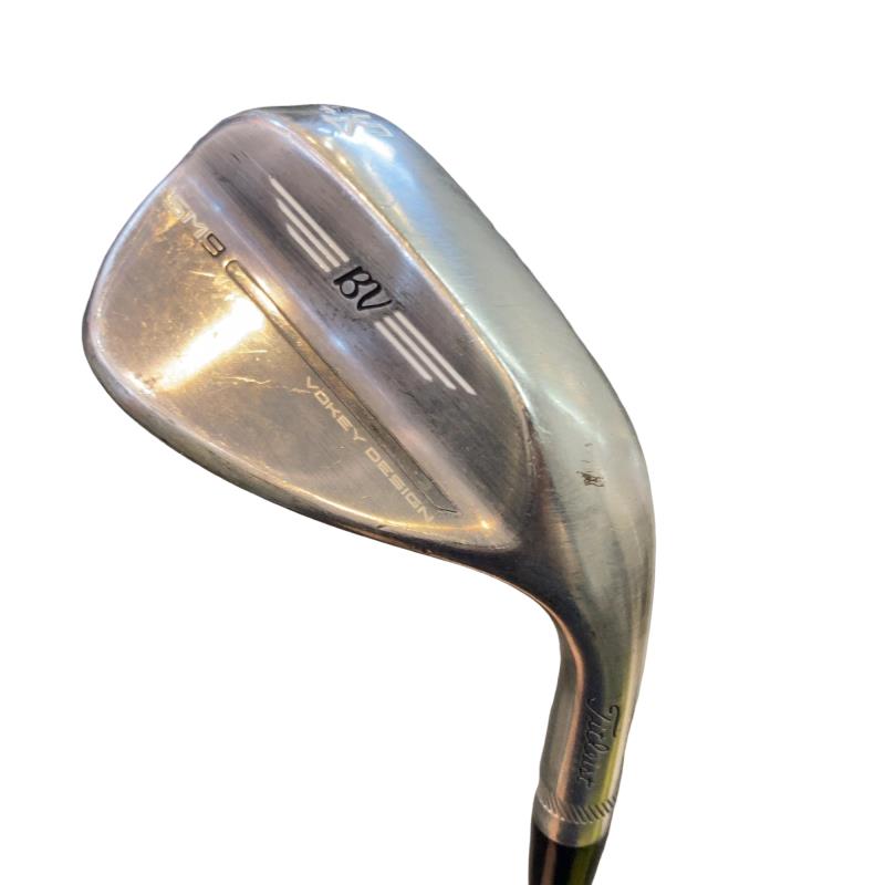 【中古】 タイトリスト VOKEY SPIN MILLED SM9 ブラッシュドスチール 54&deg;/14&deg;F ウェッジ WG NS PRO 950GH neo (フレックスS) メンズ 男性用 右利き 右用 Cランク ゴルフクラブ｜ゴルフパートナー 中古クラブ店