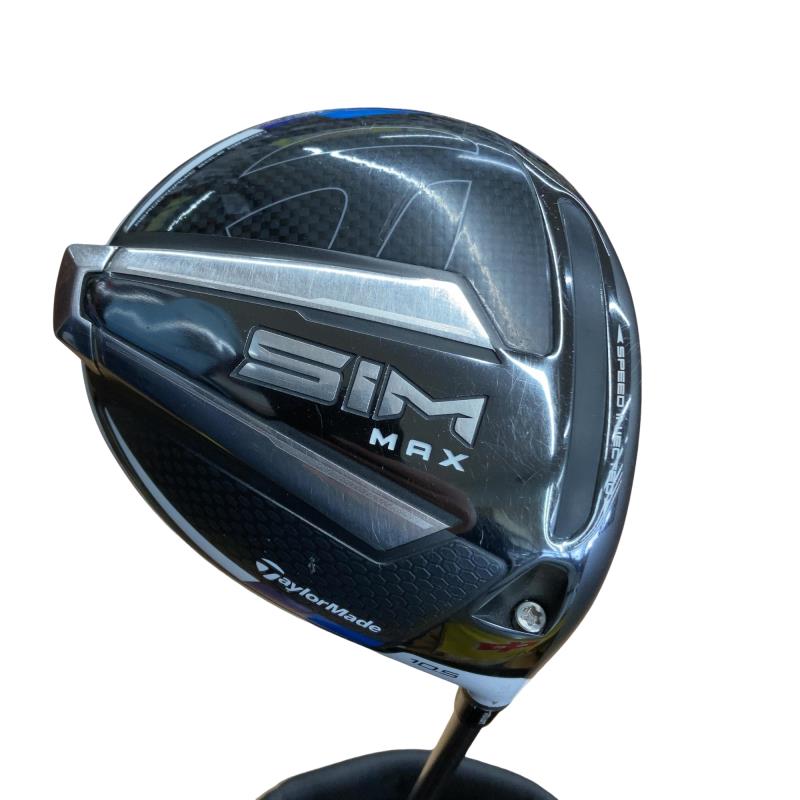 【中古】 テーラーメイド SIM MAX 10.5° ドライバー DR TENSEI BLUE TM50(DR) (フレックスSR) メンズ 男性用 右利き 右用 Cランク ゴルフクラブ