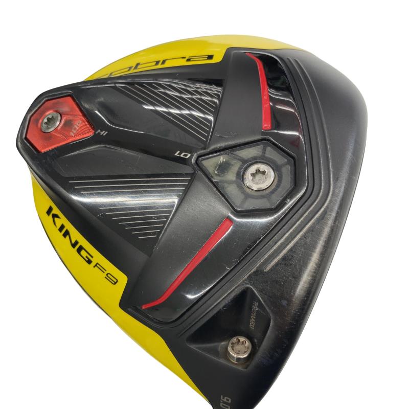 【中古】 コブラ KING F9 SPEEDBACK 9°(イエロー) USA ドライバー DR PROJECT X HZRDUS SMOKE BLACK 60 (フレックスS) メンズ 男性用 右利き 右用 Cランク ゴルフクラブ