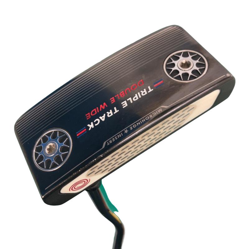 【中古】 オデッセイ TRIPLE TRACK DOUBLE WIDE 34インチ パター PT STROKE LAB BLACK (フレックスその他) メンズ 男性用 右利き 右用 Cランク ゴルフクラブ
