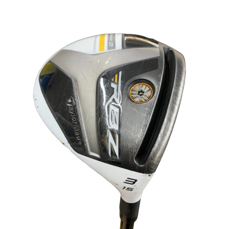 【中古】 テーラーメイド RBZ STAGE 2 3W フェアウェイウッド FW TM1-213(フェアウェイ) (フレックスS) メンズ 男性用 右利き 右用 Cランク ゴルフクラブ