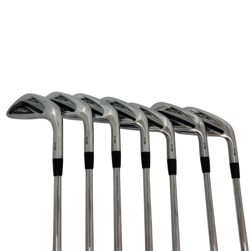 【中古】 タイトリスト Titleist AP2 716 8S アイアン仕掛ける IR NS PRO MODUS3 TOUR120 (フレックスS) メンズ 成人男性用 右利き 右用 C序列付ける ゴルフ野球クラブ