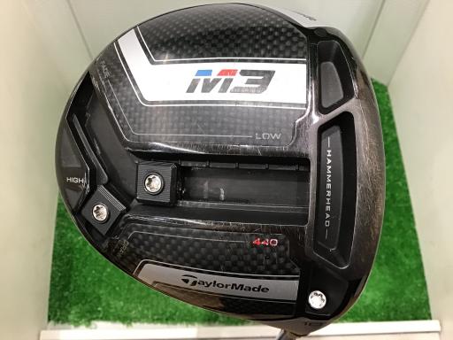 【中古】 テーラーメイド M3 440 10° ドライバー DR リシャフト (フレックスその他) メンズ 男性用 右利き 右用 Cランク ゴルフクラブ