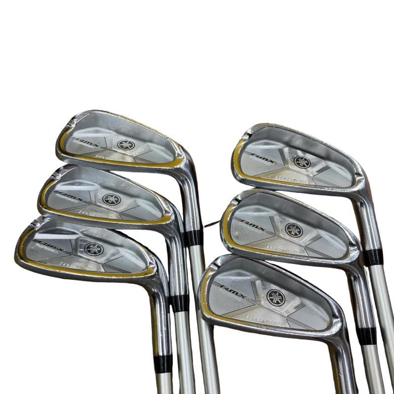【中古】 ヤマハ inpres RMX FORGED 6S アイアンセット IR 純正特注シャフト (フレックスS) メンズ 男性用 右利き 右用 Cランク ゴルフクラブ