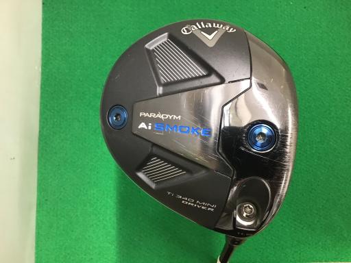 【中古】 キャロウェイ PARADYM Ai SMOKE Ti 340 MINI 11.5° ドライバー DR TENSEI 60 for CW(Ai SMOKE DR) (フレックスS) メンズ 男性用 右利き 右用 Cランク ゴルフクラブ
