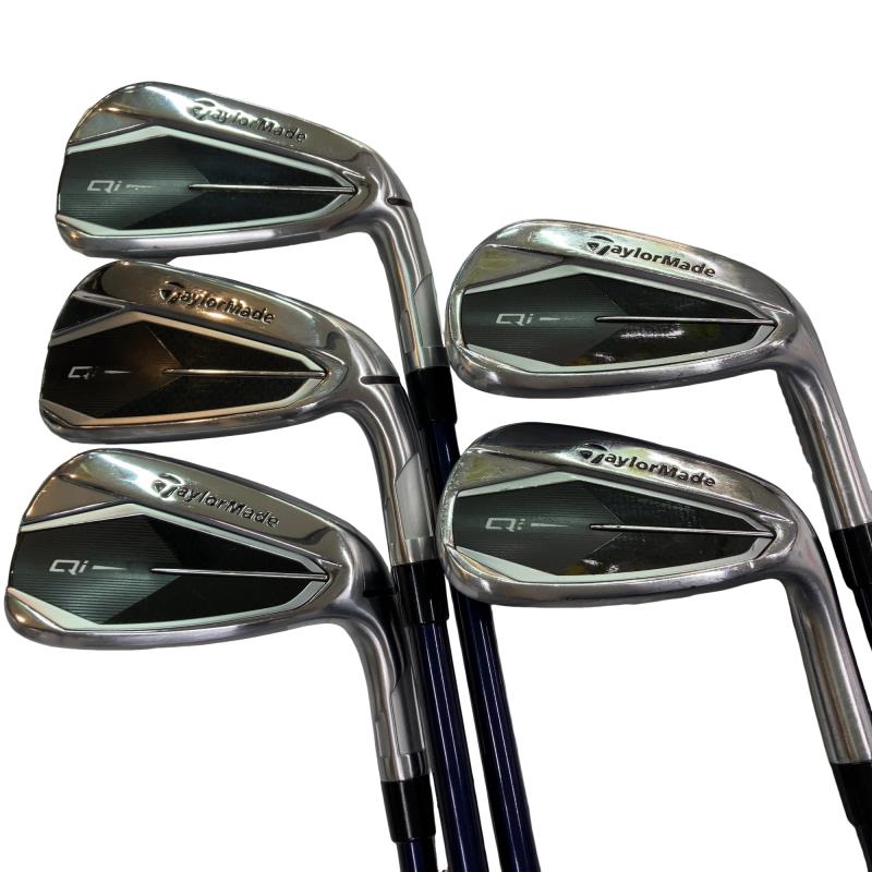 【中古】 仕立て屋お手伝いさん Qi  5S アイアン仕掛ける IR Diamana BLUE TM60(Qi IR) (フレックスR) メンズ 成人男性用 右利き 右用 C価値づける ゴルフ野球クラブ