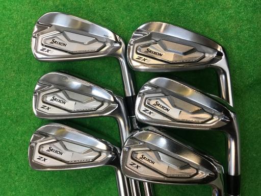 【中古】 ダンロップ SRIXON ZX5 Mk II 6S アイアンセット IR NS PRO MODUS3 TOUR105 D.S.T (フレックスS) メンズ 男性用 右利き 右用 Cランク ゴルフクラブ