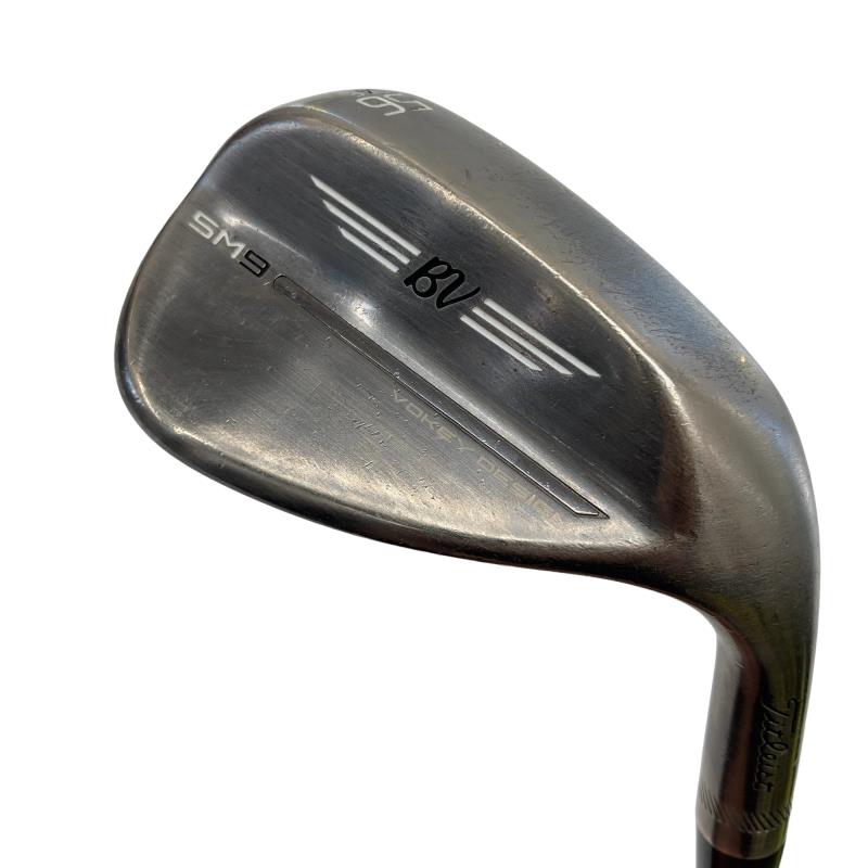 【中古】 タイトリスト VOKEY SPIN MILLED SM9 ブラッシュドスチール 56°/14°F ウェッジ WG BV 105 (フレックスその他) メンズ 男性用 右利き 右用 Dランク ゴルフクラブ