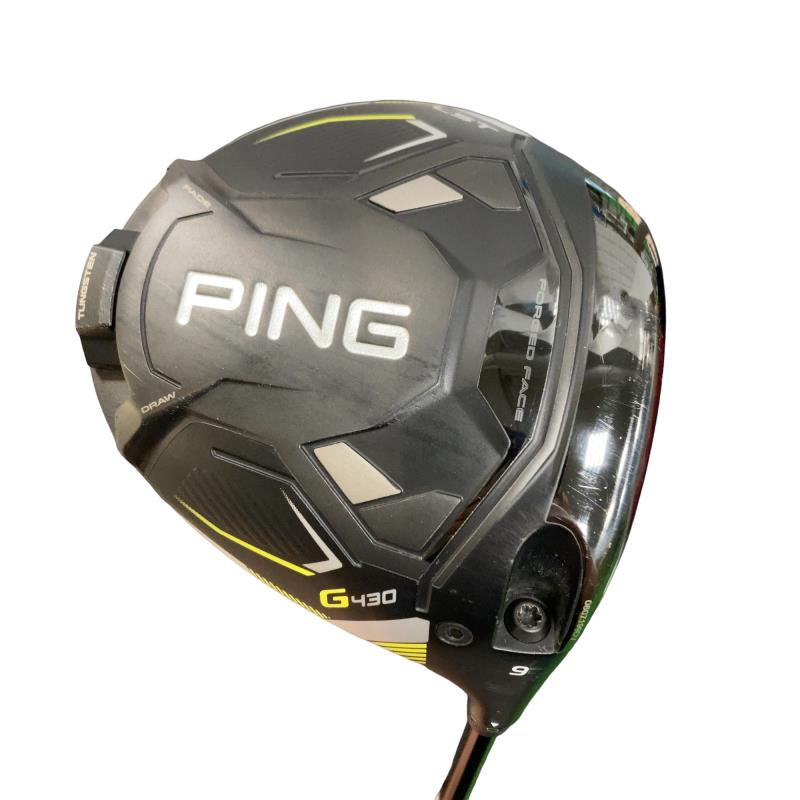 【中古】 ピン G430 LST  9° １番ウッド DR ALTA J CB BLACK(DR) (フレックスS) メンズ 成人男性用 右利き 右用 C位置づける ゴルフ野球クラブ