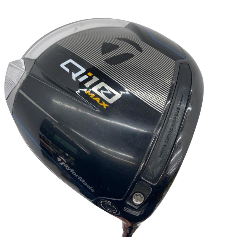 【中古】 テーラーメイド Qi10 MAX 9° ドライバー DR Diamana BLUE TM50(Qi10 DR) (フレックスS) メンズ 男性用 右利き 右用 Cランク ゴルフクラブ