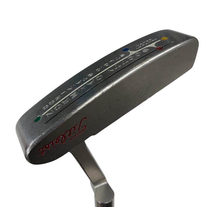 【中古】 タイトリスト SCOTTY CAMERON STUDIO STAINLESS NEWPORT BEACH 35インチ パター PT スチール (フレックスその他) メンズ 男性用 右利き 右用 Cランク ゴルフクラブ｜ゴルフパートナー 中古クラブ店