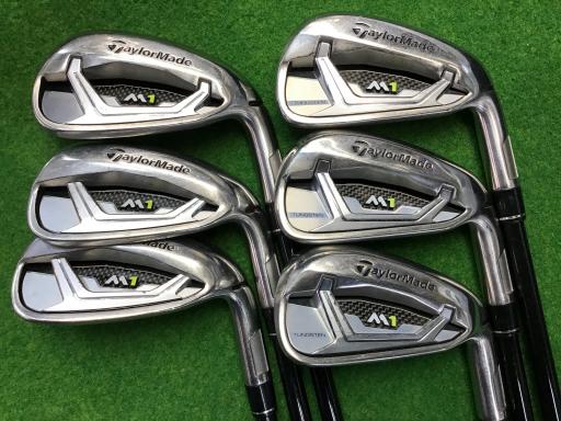 【中古】 テーラーメイド M1(2017) 6S アイアンセット IR TM7-117 (フレックスR) メンズ 男性用 右利き 右用 Cランク ゴルフクラブ