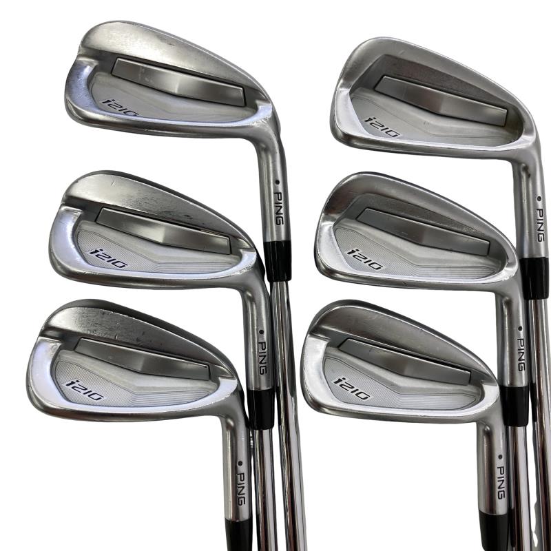【中古】 ピン i210 6S アイアン仕掛ける IR NS PRO MODUS3 TOUR105 (フレックスS) メンズ 成人男性用 右利き 右用 C価値づける ゴルフ野球クラブ