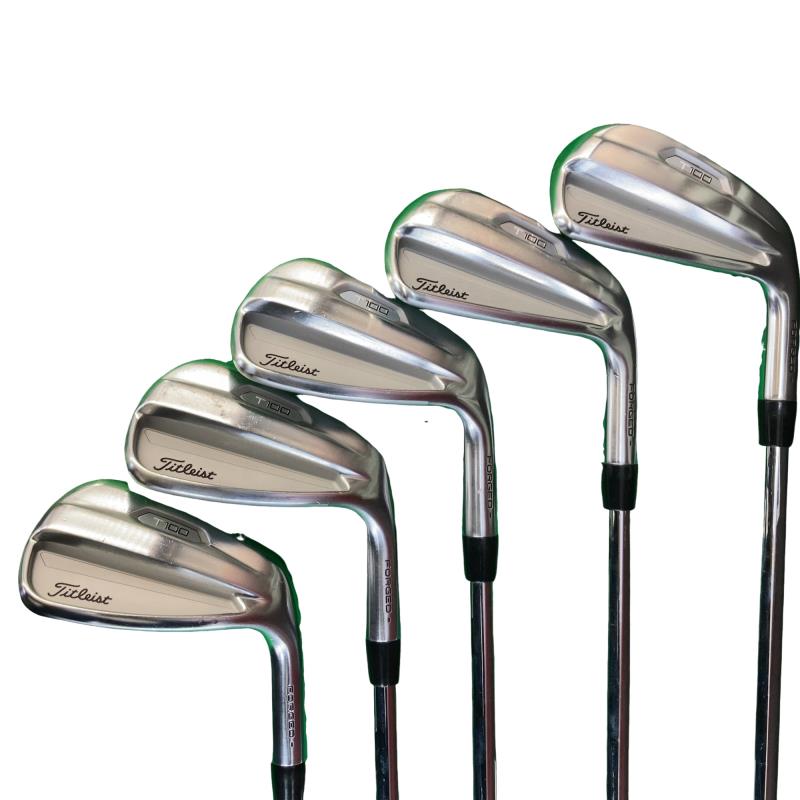 【中古】 タイトリスト Titleist T100(2021) 5S アイアンセット IR NS PRO MODUS3 TOUR115 (フレックスS) メンズ 男性用 右利き 右用 Cランク ゴルフクラブ