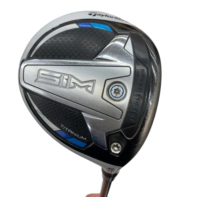 【中古】 テーラーメイド SIM 5W フェアウェイウッド FW TENSEI SILVER TM50(FW) (フレックスS) メンズ 男性用 右利き 右用 Cランク ゴルフクラブ