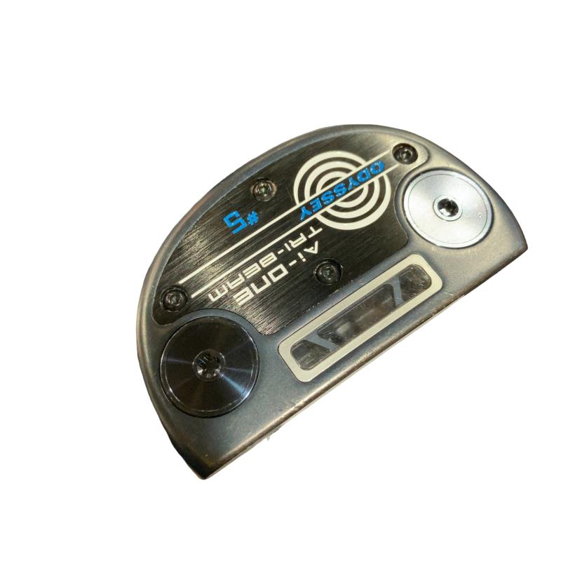 【中古】 オデッセイ Ai-ONE TRI-BEAM #5 34in パター PT STROKE LAB 90 スチール写真 (フレックス余分の物) メンズ 成人男性用 右利き 右用 C序列付ける ゴルフ野球クラブ