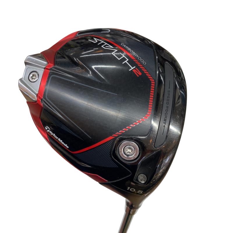 【中古】 テーラーメイド STEALTH2 10.5° ドライバー DR SPEEDER NX GREEN 60 (フレックスS) メンズ 男性用 右利き 右用 Cランク ゴルフクラブ
