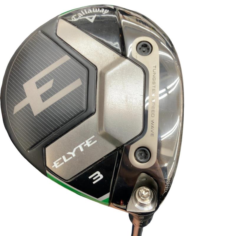 【中古】 キャロウェイ ELYTE 3W フェアウェイウッド FW VENTUS GREEN 50 for CW(ELYTE FW) (フレックスS) メンズ 男性用 右利き 右用 Cランク ゴルフクラブ|ゴルフパートナー 中古クラブ店