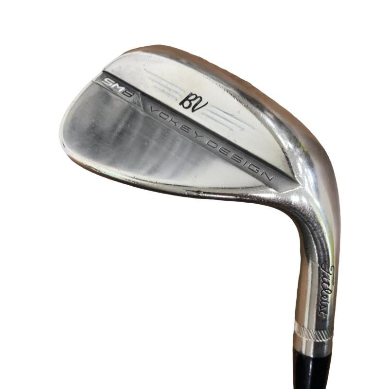 【中古】 タイトリスト VOKEY SPIN MILLED SM8 ブラッシュドスチール 54°/10°S ウェッジ WG NS PRO 950GH neo (フレックスS) メンズ 成人男性用 右利き 右用 C位置づける ゴルフ野球クラブ