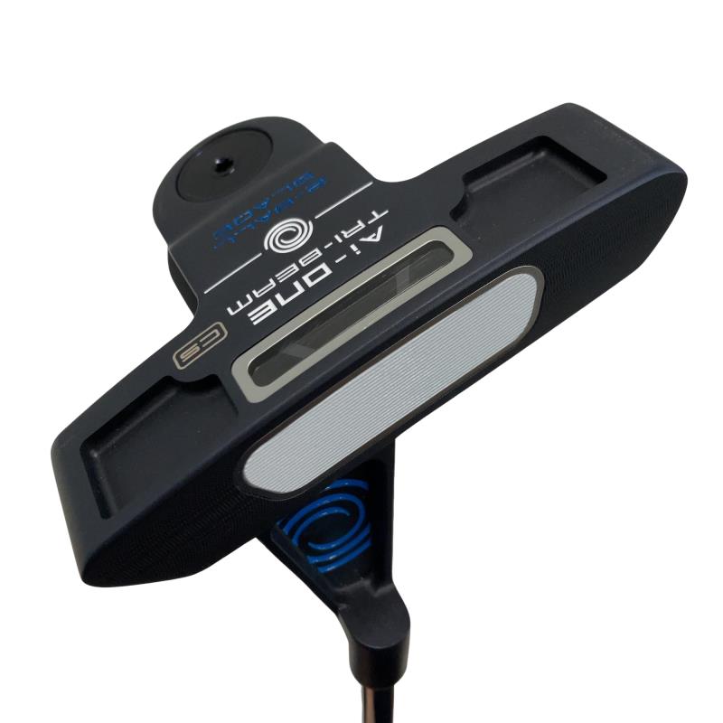 【中古】 オデッセイ Ai-DUAL TRI-BEAM 2-BALL CS 34in パター PT STROKE LAB 90 スチール写真 (フレックス余分の物) メンズ 成人男性用 右利き 右用 B価値づける ゴルフ野球クラブ