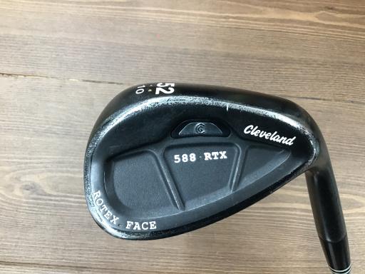 【中古】 クリーブランド Cleveland 588 RTX キャビティバック ブラックパール 52°/10° ウェッジ WG NS PRO 950GH (フレックスS) メンズ 男性用 右利き 右用 Cランク ゴルフクラブ