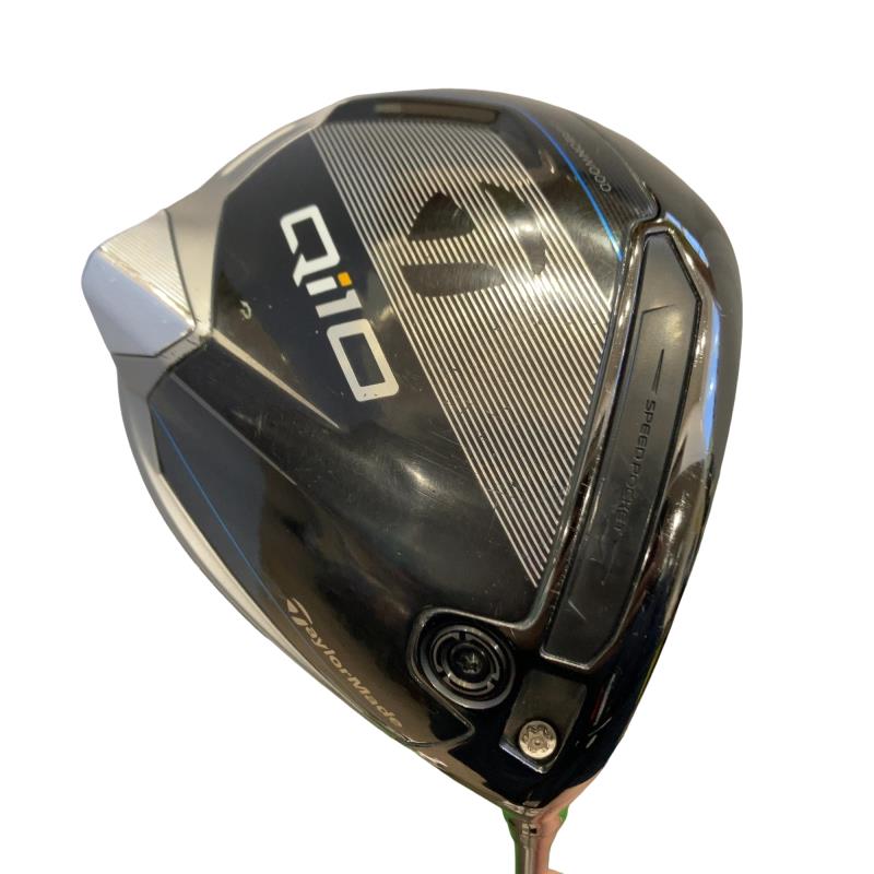 【中古】 テーラーメイド Qi10 9° ドライバー DR Diamana BLUE TM50(Qi10 DR) (フレックスS) メンズ 男性用 右利き 右用 Cランク ゴルフクラブ