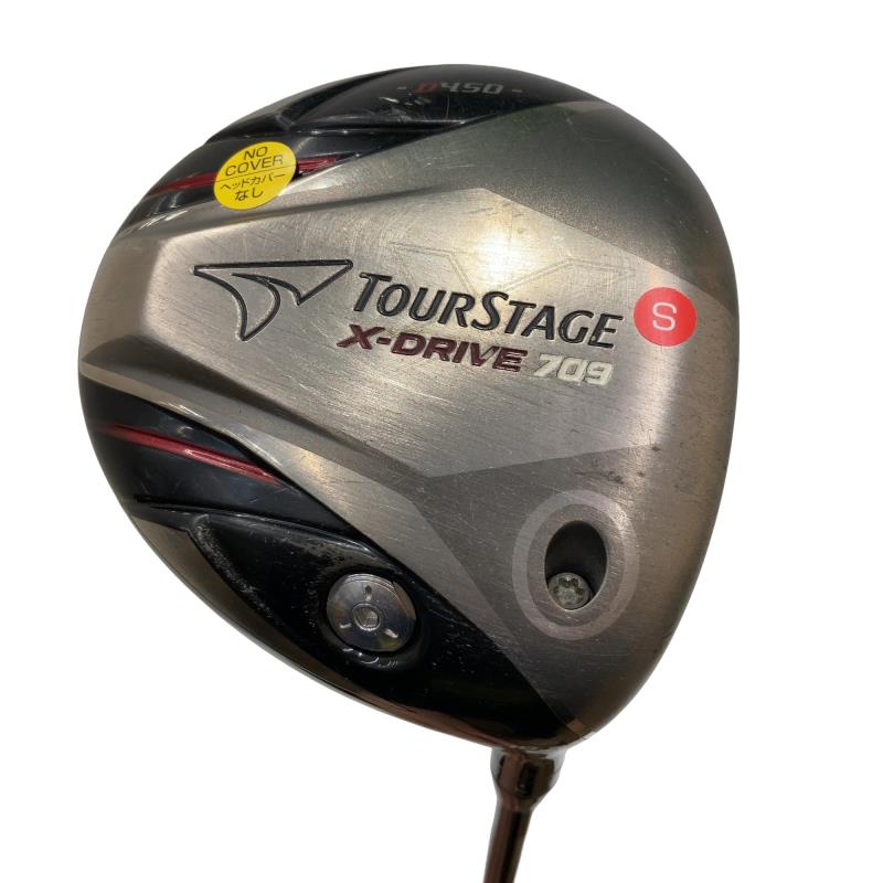 【中古】 ブリヂストン TOURSTAGE X-DRIVE 709 D450 10.5° ドライバー DR Tour AD B13-01w Type-60 (フレックスS) メンズ 男性用 右利き 右用 Dランク ゴルフクラブ