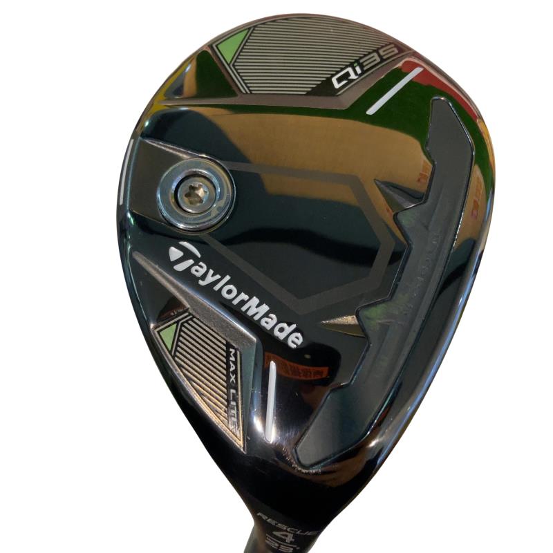 【中古】 テーラーメイド Qi35 MAX LITE U4 ユーティリティ UT AIR SPEEDER TM(Qi35 UT) (フレックスS) メンズ 男性用 右利き 右用 Cランク ゴルフクラブ